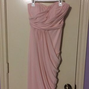 Light Pink David’s Bridal Dress